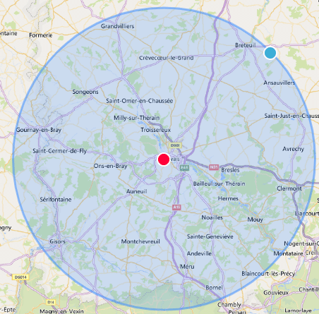 Secteur d'intervention Anthracite ramonage Oise